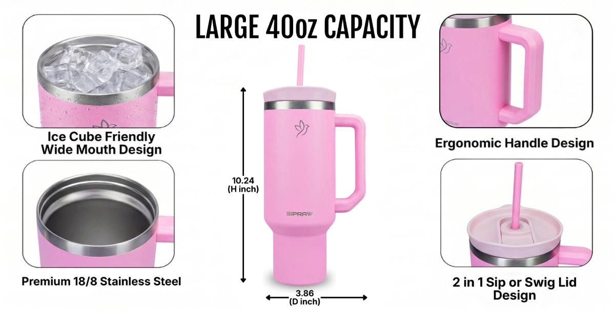 40oz pink